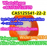 tert-Butyl 4-anilinopiperidine-1-carboxylate CAS125541-22-2 white crystal powder wickr:amy1934 whats/skype:+8617631128779 telegram:Alice Mia+8617631128779