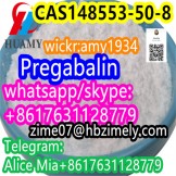 Pregabalin CAS148553-50-8  factory supplier strong powder wickr:amy1934 whats/skype:+8617631128779 telegram:Alice Mia+8617631128779