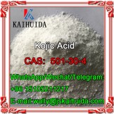 China Manufacture 99% Purity CAS501-30-4,Kojic Acid with Fast Delivery in stock