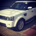 Range Rover Hse  2011  WhiTe  BLacK