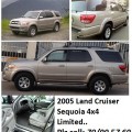 toyota SEQUOIA-LAND CRUISER 4X4