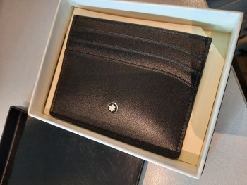 Card holder and Pen Mont Blanc